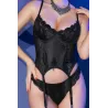 Chilirose Corset Viperia Noir